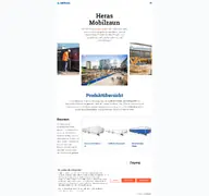 Kleine Seitenvorschau von heras-mobile.de