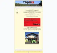 Kleine Seitenvorschau von e-shop.tapir-outlet.de