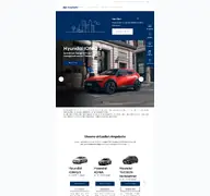 Kleine Seitenvorschau von hyundai.de