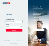 Kleine Seitenvorschau von login.ariva.de