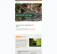 Kleine Seitenvorschau von jagdverband.de