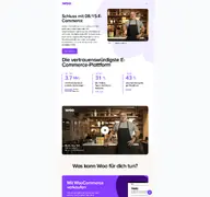 Kleine Seitenvorschau von woothemes.com