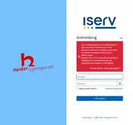 Kleine Seitenvorschau von herder-minden.de
