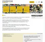 Kleine Seitenvorschau von stolpersteine-berlin.de