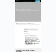 Kleine Seitenvorschau von myophysio.ch