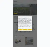 Kleine Seitenvorschau von liebherr.de