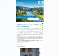 Kleine Seitenvorschau von stadt-wehlen.de