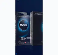 Kleine Seitenvorschau von mysize.de