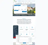 Kleine Seitenvorschau von stadtwerke-bernburg.de