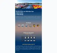 Kleine Seitenvorschau von bootsverleih-nuernberg.de