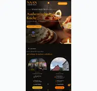 Kleine Seitenvorschau von naan-restaurant.de