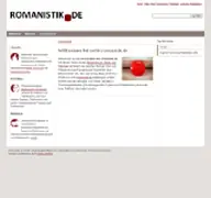 Kleine Seitenvorschau von archiv.romanistik.de