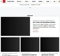 Kleine Seitenvorschau von mv-online.de