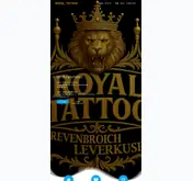 Kleine Seitenvorschau von royal-tattoo.de