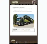 Kleine Seitenvorschau von heros-transporte.de