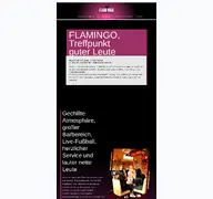 Kleine Seitenvorschau von cafe-bistro-flamingo.de