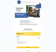 Kleine Seitenvorschau von stadtwerke-herford.de