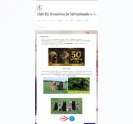 Kleine Seitenvorschau von club-fuer-franzoesische-hirtenhunde.de