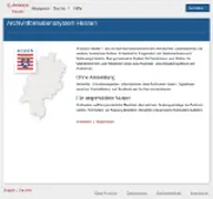 Kleine Seitenvorschau von arcinsys.hessen.de