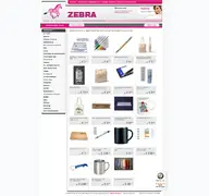 Kleine Seitenvorschau von zebra-werbemittel.de