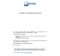 Kleine Seitenvorschau von mouser.com
