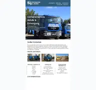 Kleine Seitenvorschau von zeidler-fuhrbetrieb.de