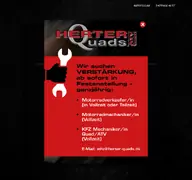 Kleine Seitenvorschau von herter-quads.de