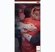 Kleine Seitenvorschau von comedytour.de