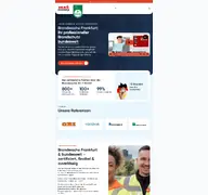 Kleine Seitenvorschau von brandwache247.de