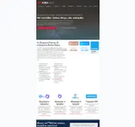 Kleine Seitenvorschau von area-net.de