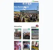 Kleine Seitenvorschau von are-gymnasium.de