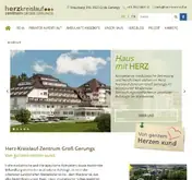 Kleine Seitenvorschau von herz-kreislauf.at