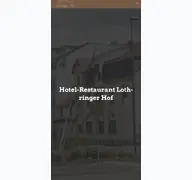 Kleine Seitenvorschau von lothringerhof.de