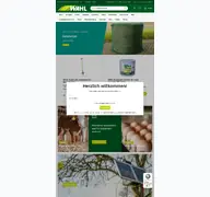 Kleine Seitenvorschau von wahl-agrar.at