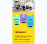 Kleine Seitenvorschau von lots.de