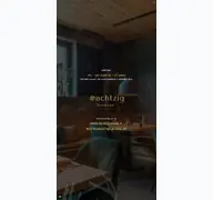 Kleine Seitenvorschau von restaurant-achtzig.at