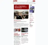 Kleine Seitenvorschau von lotta-magazin.de