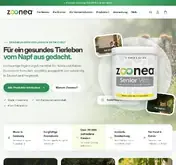 Kleine Seitenvorschau von zoonea.de