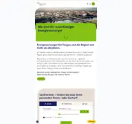 Kleine Seitenvorschau von stadtwerke-torgau.de
