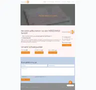 Kleine Seitenvorschau von herzomed.de