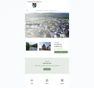 Kleine Seitenvorschau von argenthal.de