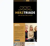 Kleine Seitenvorschau von herztriade.de