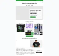 Kleine Seitenvorschau von reutlingenuniversity.myspreadshop.de