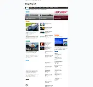 Kleine Seitenvorschau von stagereport.de