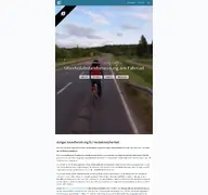 Kleine Seitenvorschau von openbikesensor.org