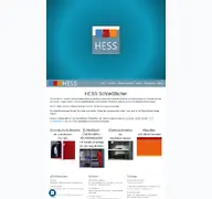Kleine Seitenvorschau von hess-schliessfach.de