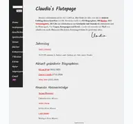 Kleine Seitenvorschau von flutepage.de