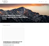 Kleine Seitenvorschau von vernehmlassung.christkatholisch.ch