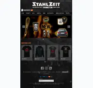 Kleine Seitenvorschau von stahlzeit-shop.de