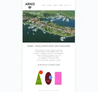Kleine Seitenvorschau von arnis.de